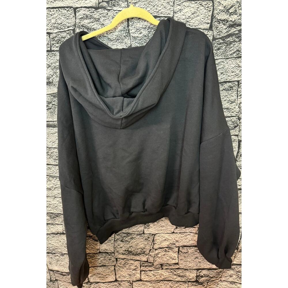 NWT Ladies Blogilates Black Marshmallow Hoodie - 2X - Picture 3 of 3